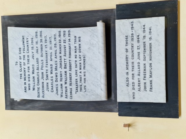 Stonham Parva War Memorial