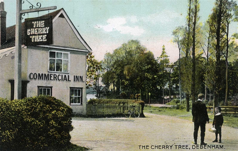 Debenham, The Cherry Tree Inn - 1906